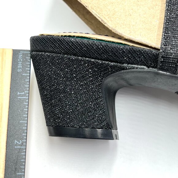 Life Stride Womens 9 Minimalist Black Low Heel Pointed Toe Heels Shoes - Picture 12 of 13